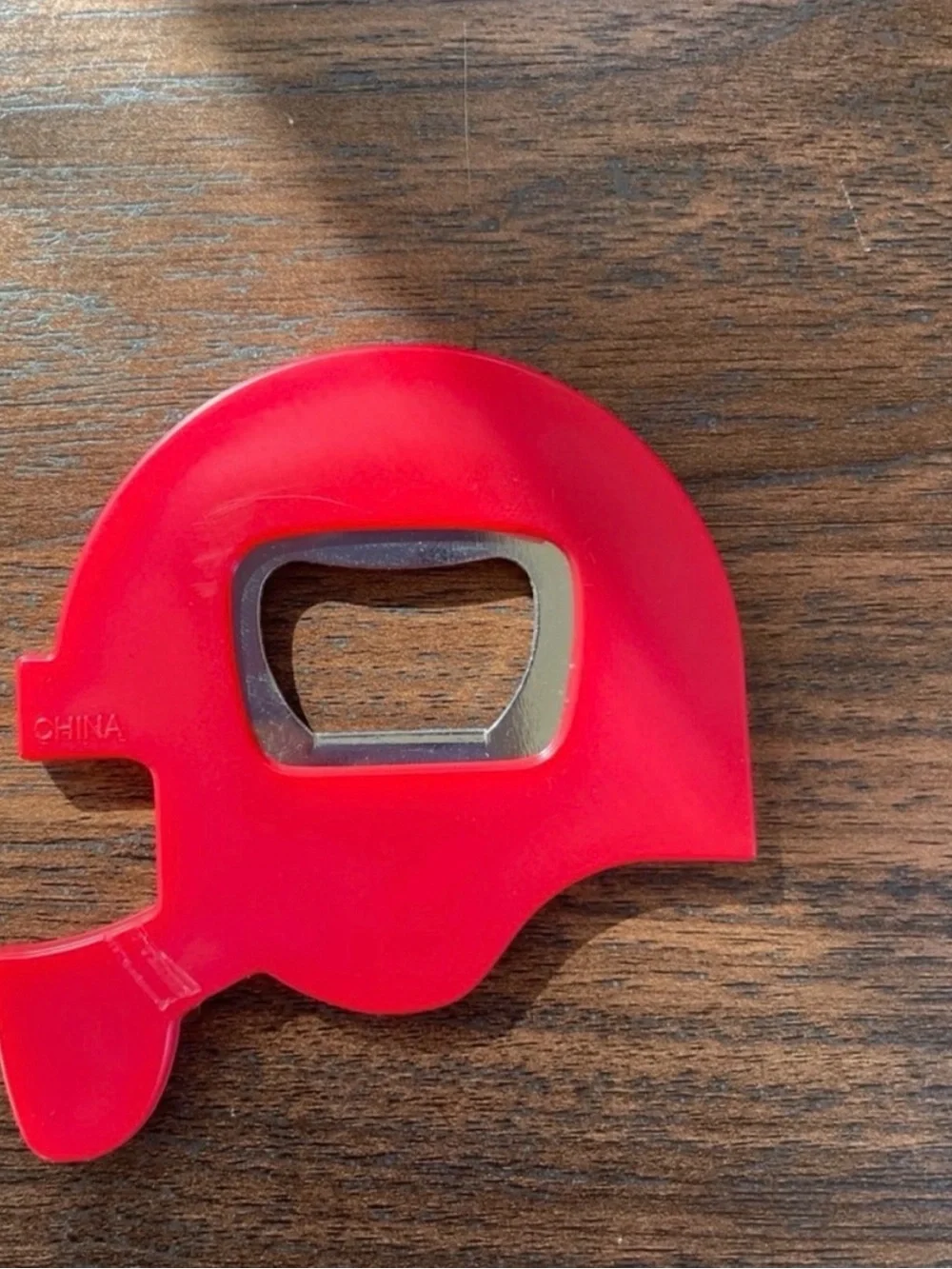 Coors Light Red Football Helmet Bottle Opener